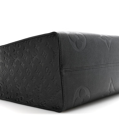 Louis Vuitton Empreinte Monogram Giant Onthego GM Black 8 of 13