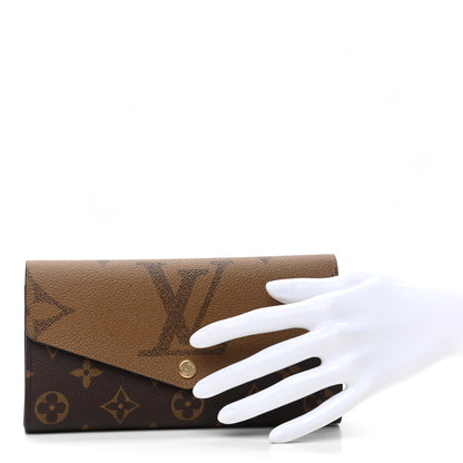 Louis Vuitton Reverse Monogram Giant Sarah Wallet 2 of 6