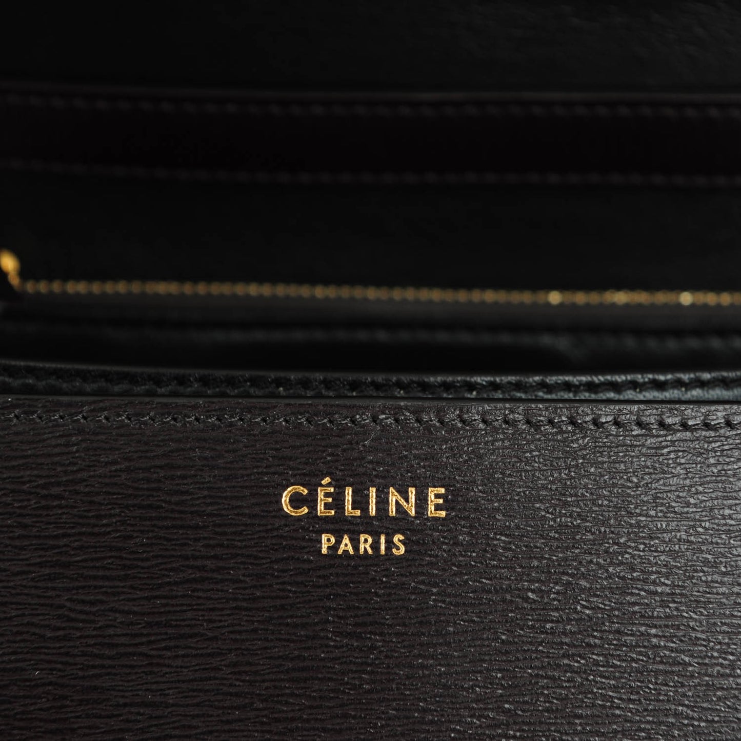 Liege Calfskin Medium Classic Box Flap Bag Espresso