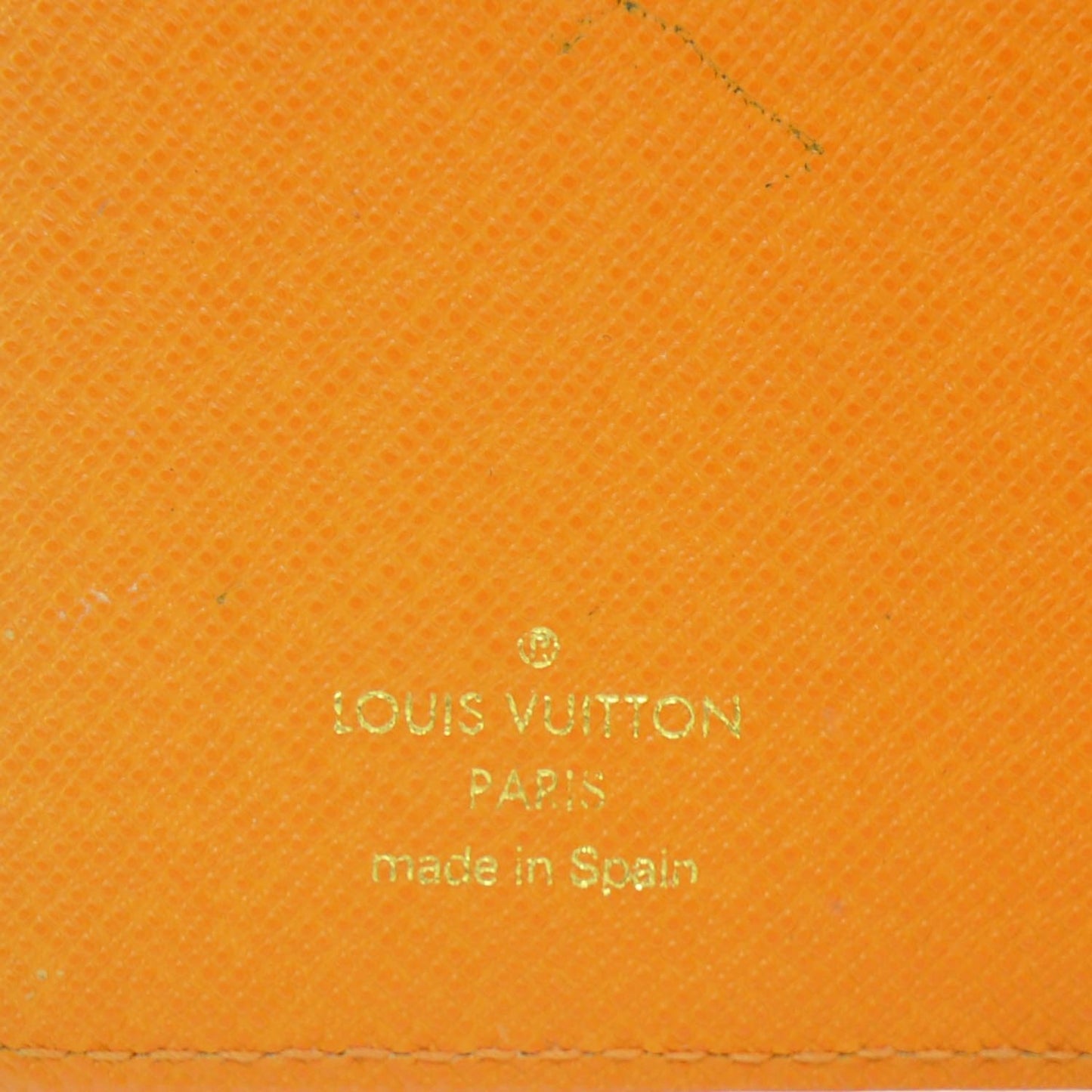 Epi Small Ring Agenda Cover Mandarin