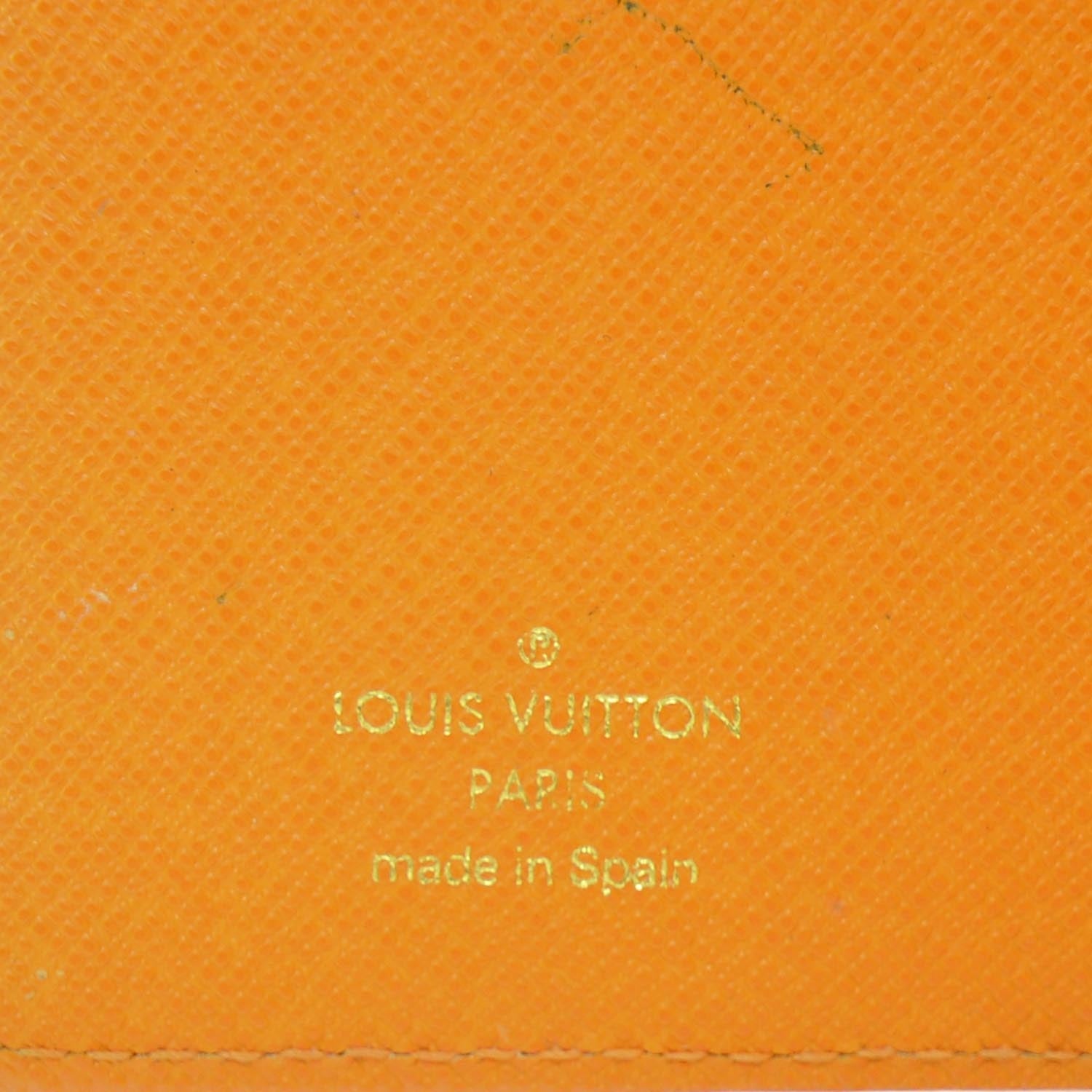Louis Vuitton Epi Small Ring Agenda Cover Mandarin 7 of 8
