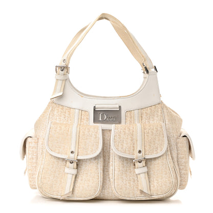 Christian Dior Monogram Pocket Satchel Beige 1 of 18