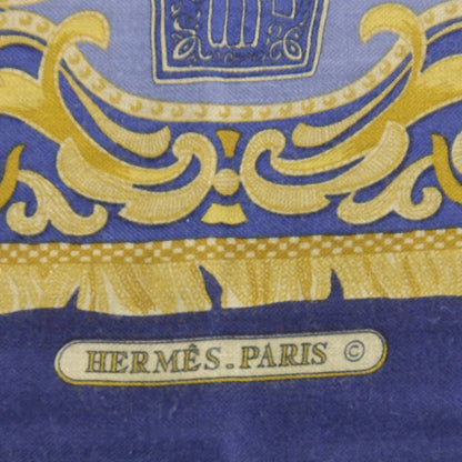 Hermes Cashmere Silk La Presentation Scarf 90 3 of 6