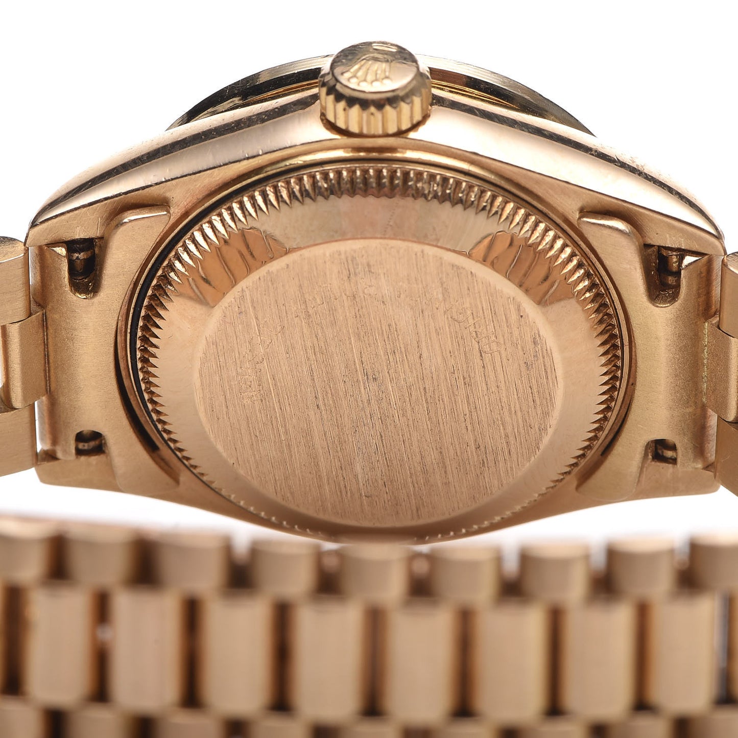 18K Yellow Gold Diamond 26mm Datejust President Watch White Roman 16233