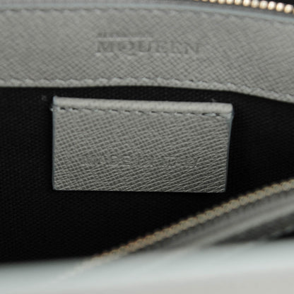Alexander McQueen Saffiano Heroine Open Tote Grey Melange 7 of 8