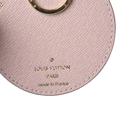 Louis Vuitton Monogram 2020 Christmas Animation Big Wheel Bag Charm Key Ring Rose Ballerine 3 of 3
