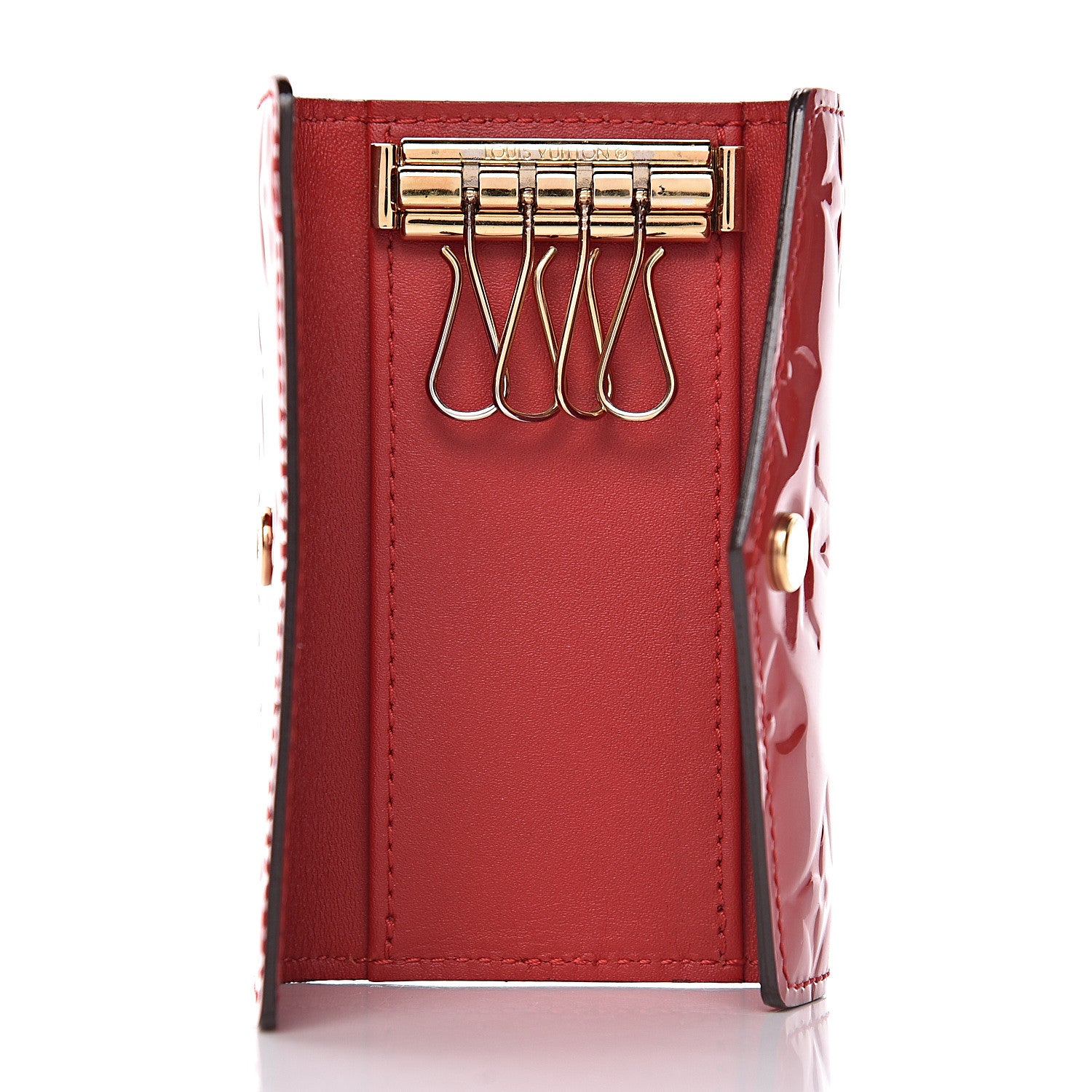 Louis Vuitton Vernis Multicles 4 Key Holder Cherry 5 of 8