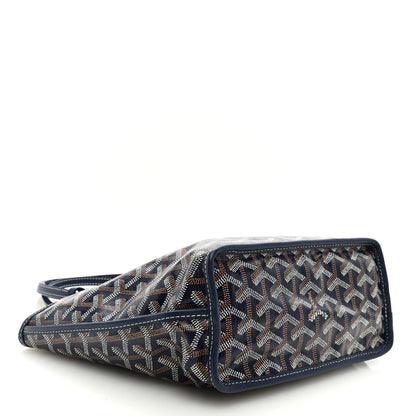 Goyard Goyardine Reversible Mini Anjou Navy 7 of 15