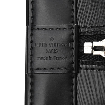 Louis Vuitton Epi Alma PM Black 6 of 13