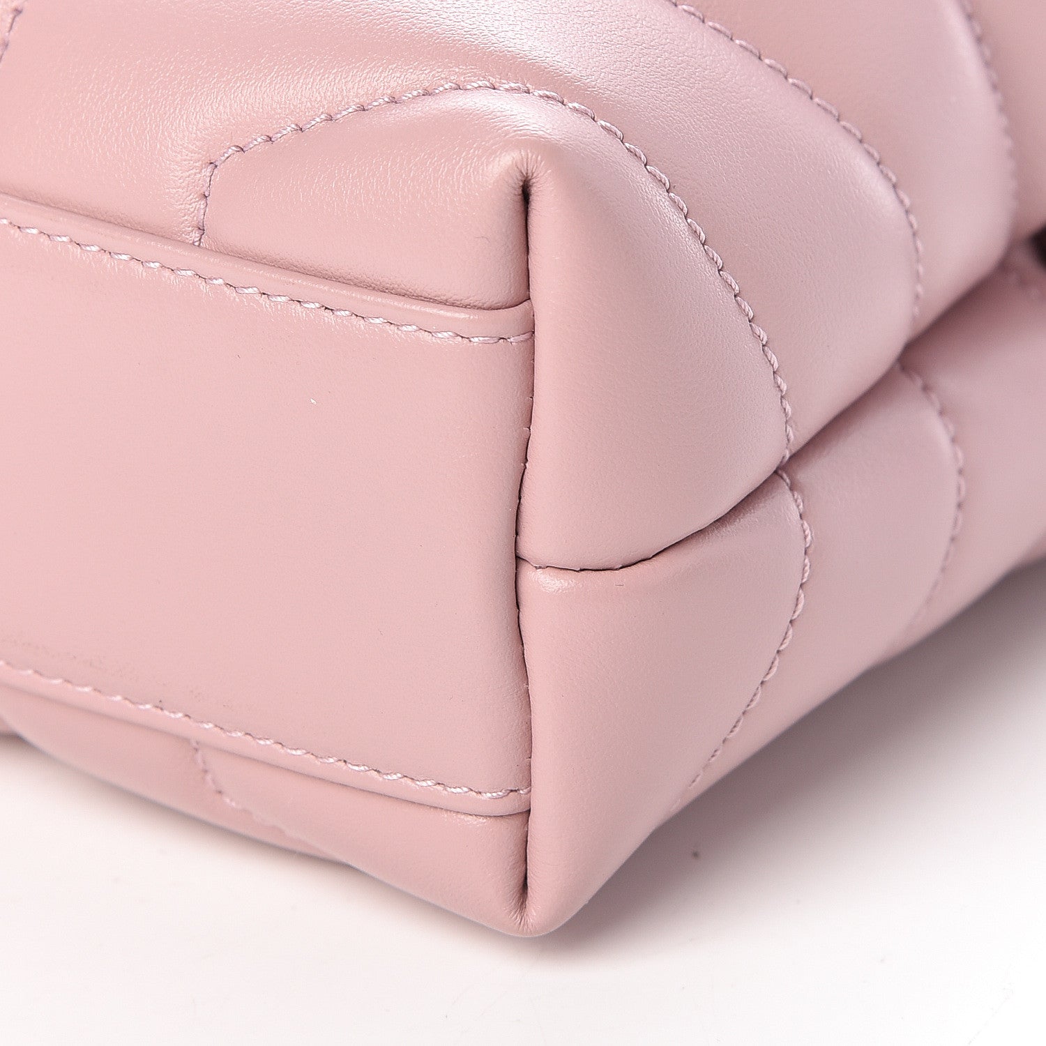 Saint Laurent Calfskin Y Quilted Monogram Toy Loulou Crossbody Bag Tender Pink 10 of 10