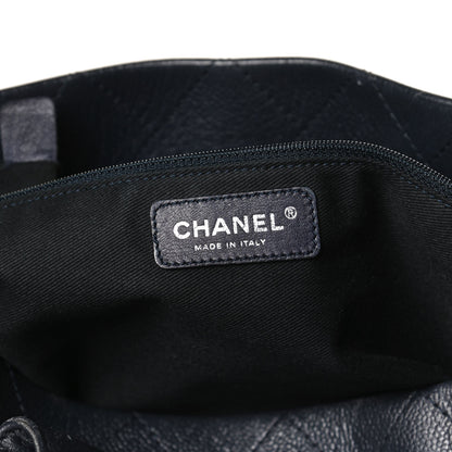 Chanel Caviar Executive Cerf Shopper Tote Navy 5 of 11