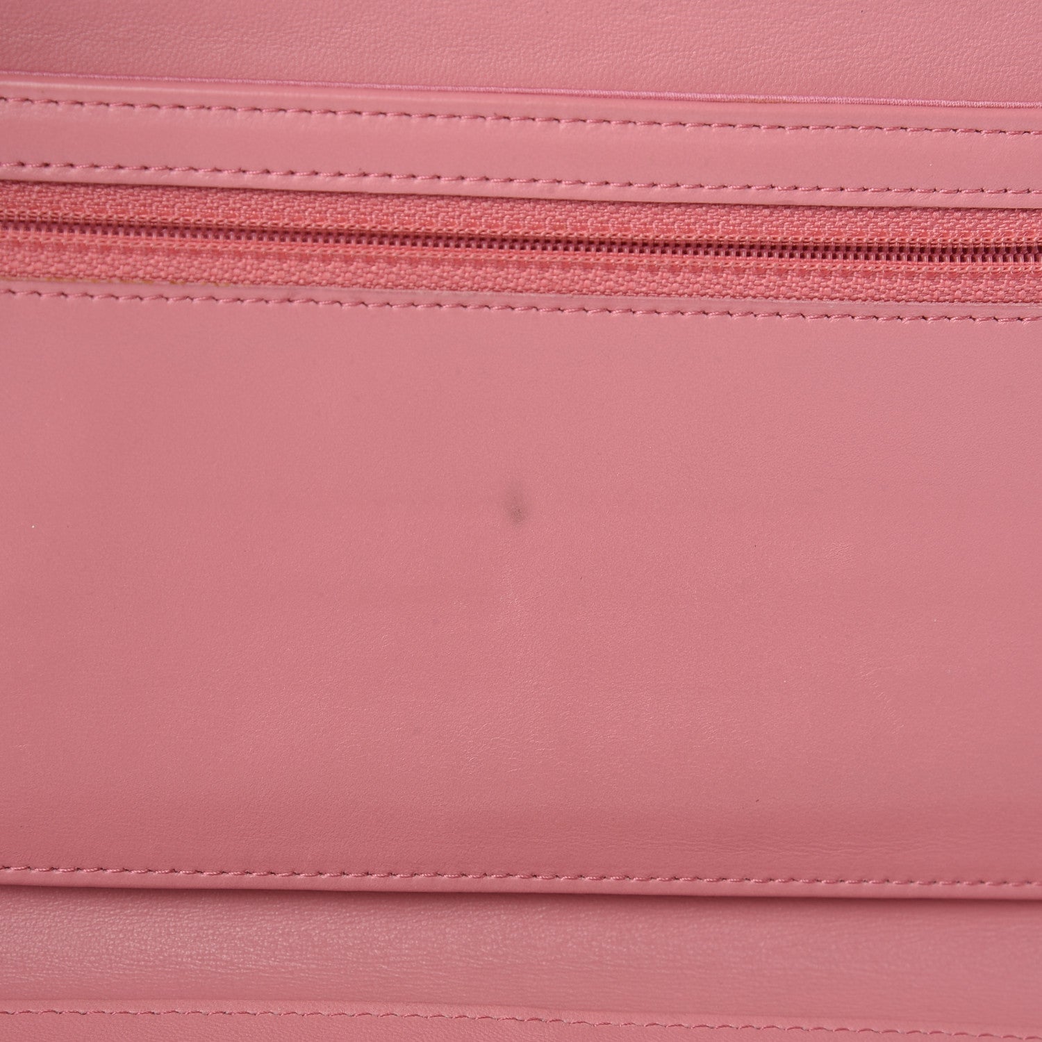 Chanel Lambskin Embossed Camellia Large Gusset Flap Wallet Pink 15 of 16