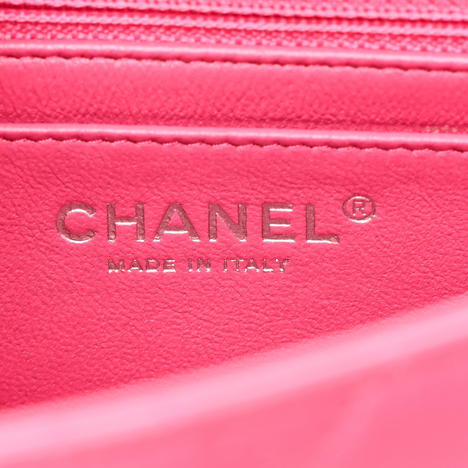 Chanel Lambskin Quilted Mini Square Flap Pink 6 of 10
