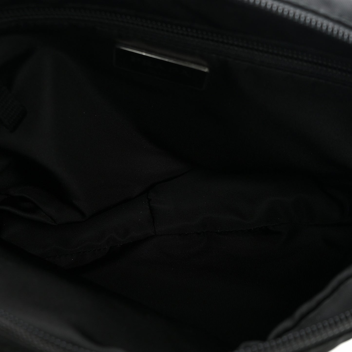 Tessuto Nylon Montagna Belt Bag Black