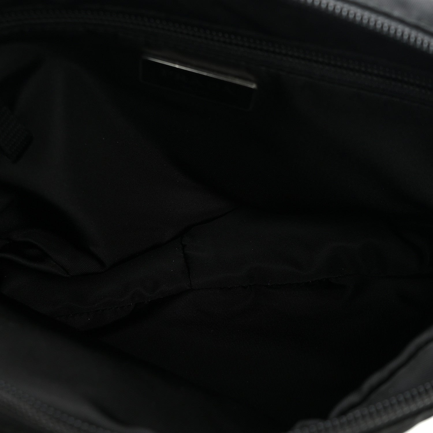 Prada Tessuto Nylon Montagna Belt Bag Black 4 of 9
