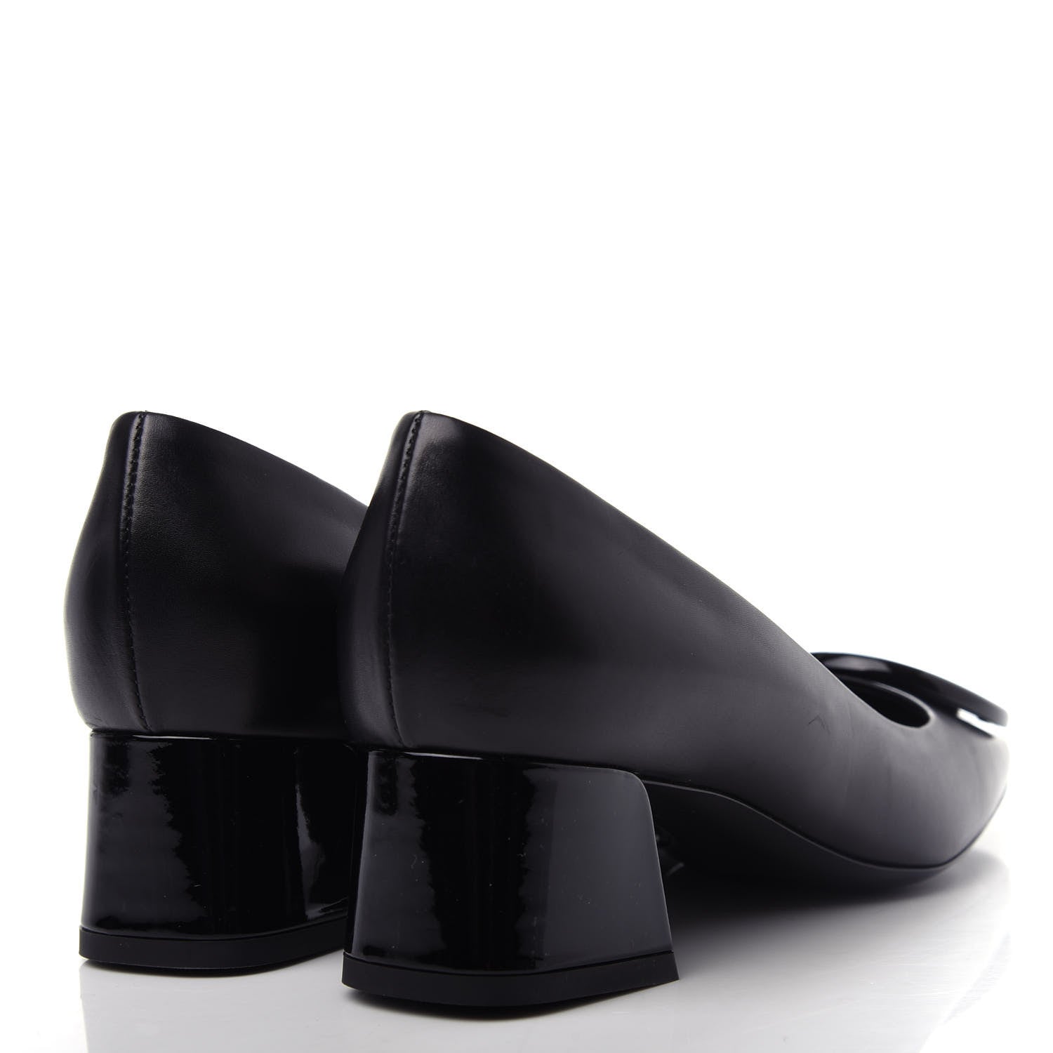 Louis Vuitton Calfskin Madeleine Pumps 36 Black 4 of 10