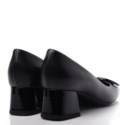 Louis Vuitton Calfskin Madeleine Pumps 36 Black 4 of 10