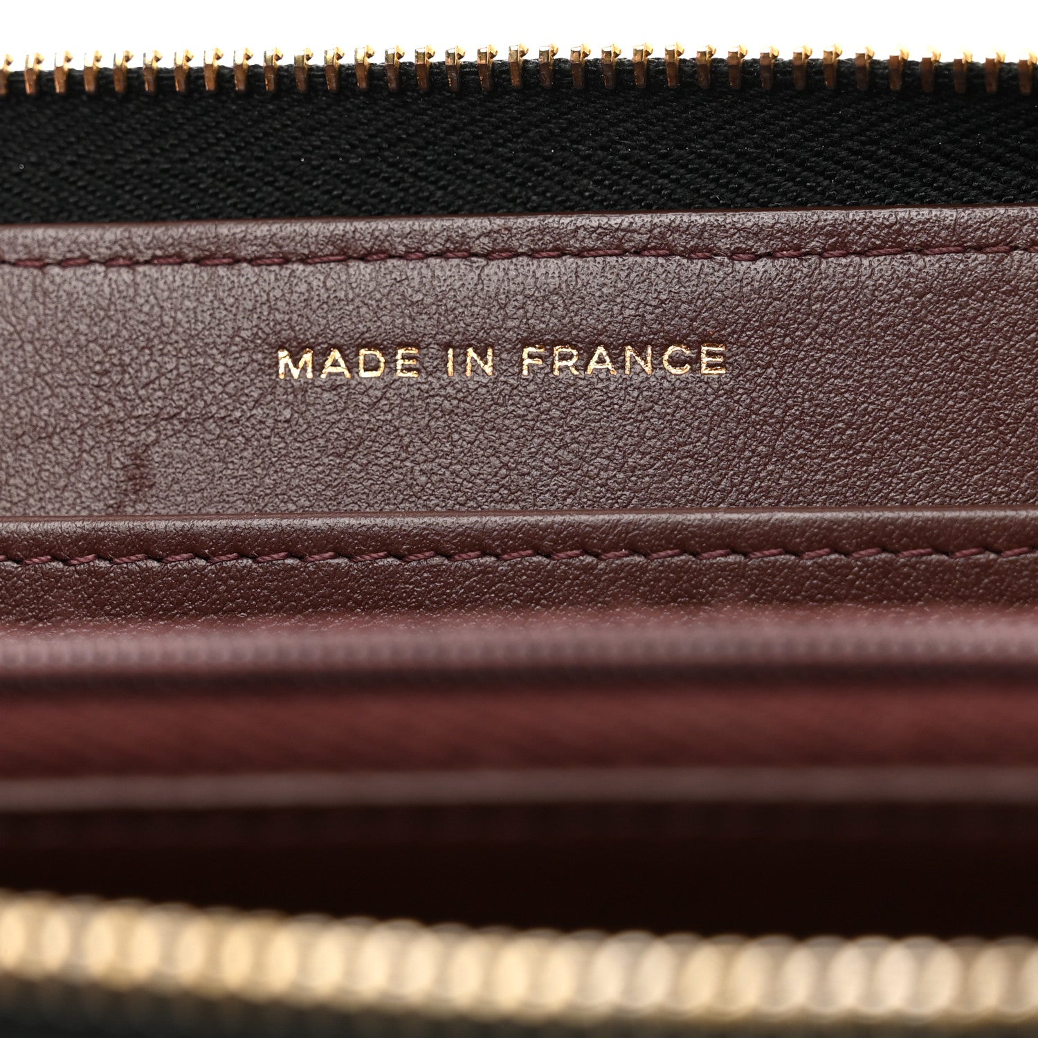 Chanel Caviar Quilted Large Gusset Zip Around Wallet Black 7 of 9