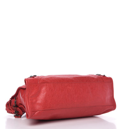 Balenciaga Agneau Classic Hardware City Rouge Coquelicot 4 of 9