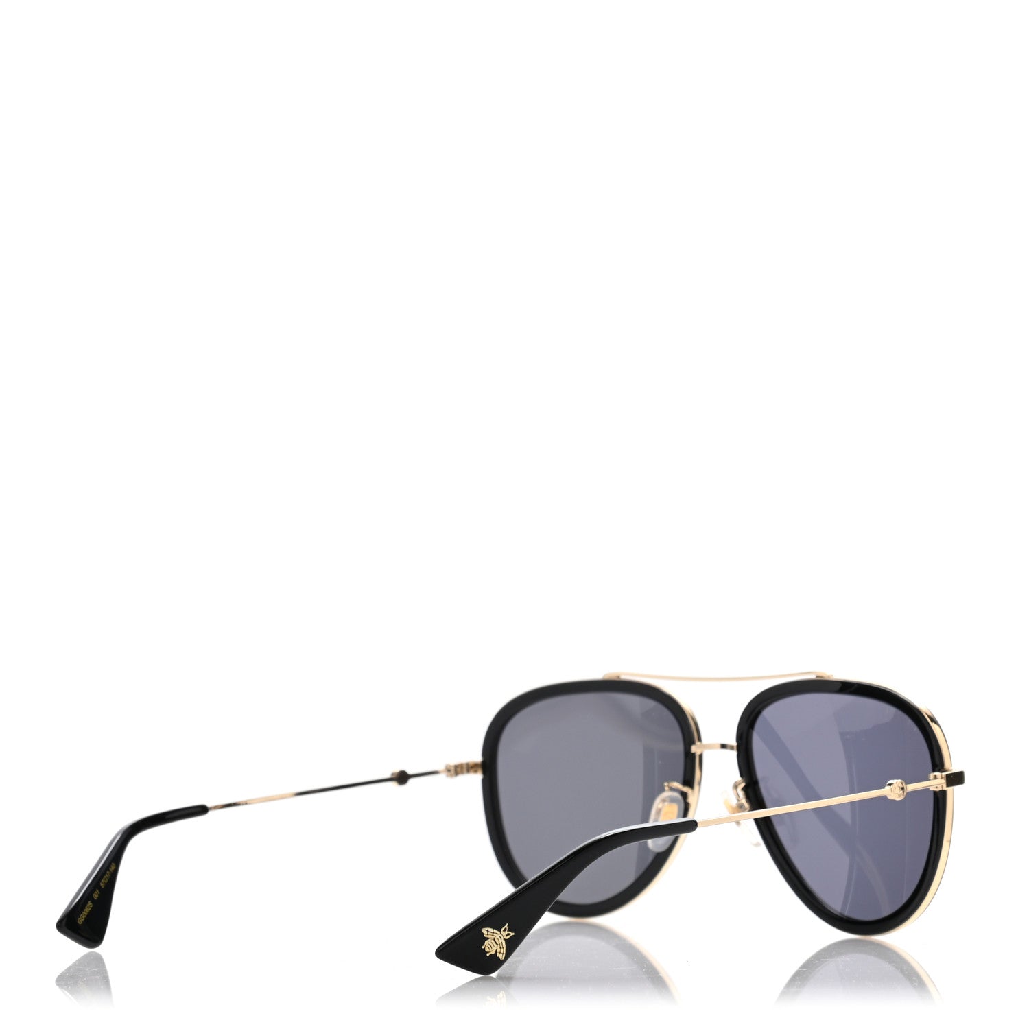 Gucci Aviator Sunglasses GG0062S Black 4 of 7