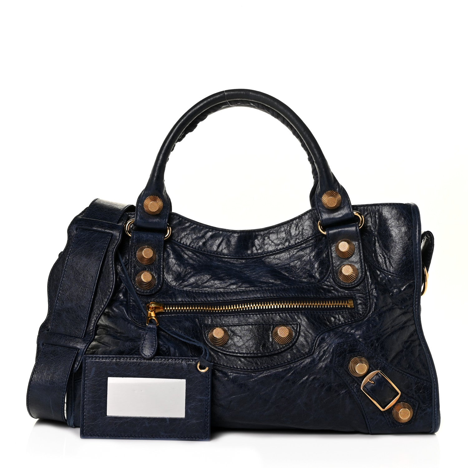 Balenciaga Agneau Giant 21 Gold Hardware City Marine 1 of 9