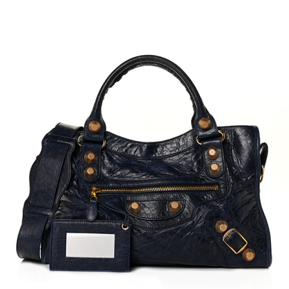 Balenciaga Agneau Giant 21 Gold Hardware City Marine 1 of 9