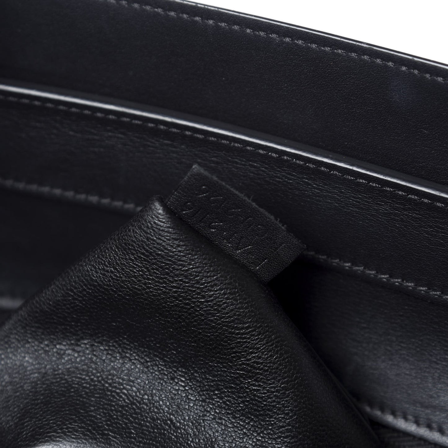 Smooth Calfskin Mini Luggage Black