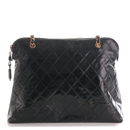 Chanel Calfskin Quilted Shoulder Bag Black 1 of 7