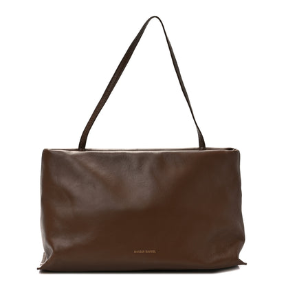 Mansur Gavriel Lambskin Notte Shoulder Bag Desert 1 of 8