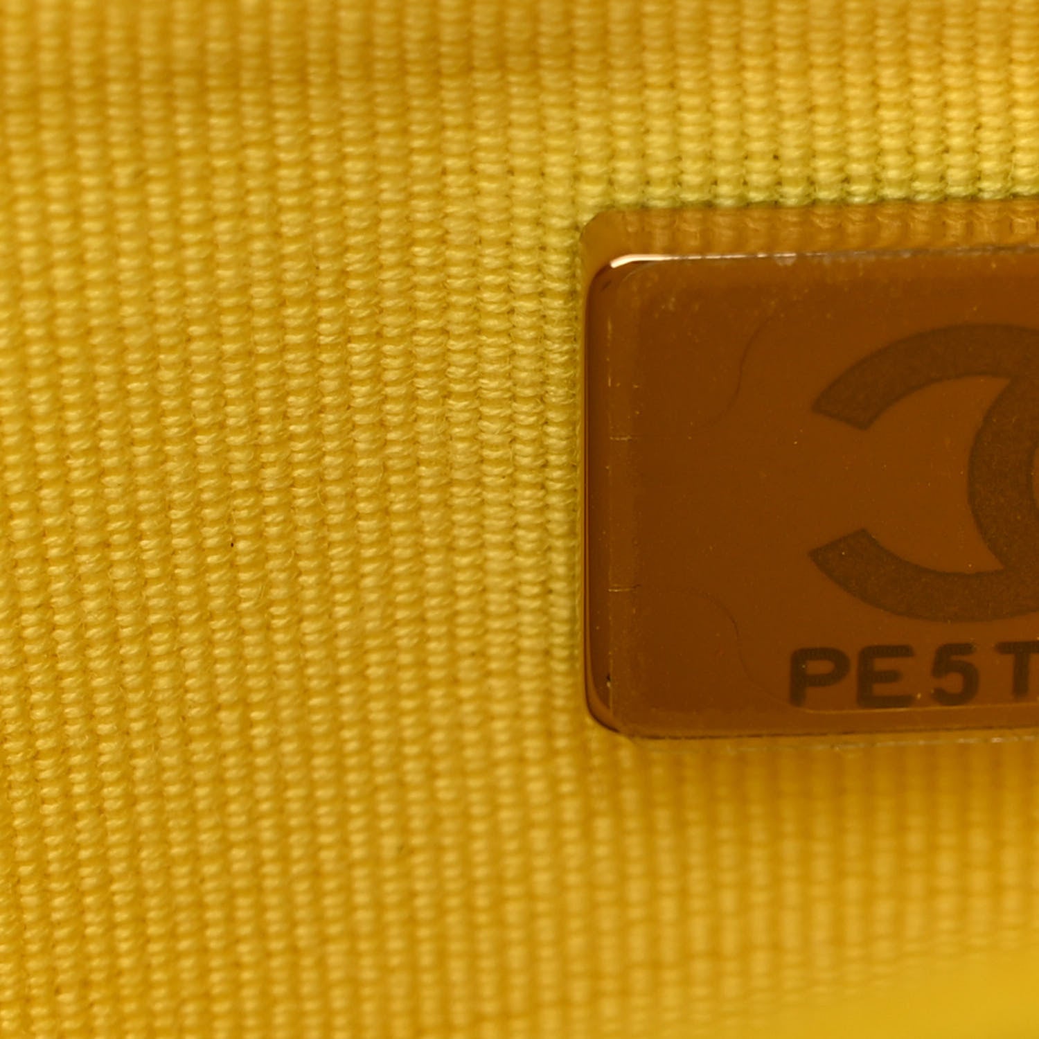 Chanel Caviar Quilted Wallet on Chain WOC Yellow 8 of 11