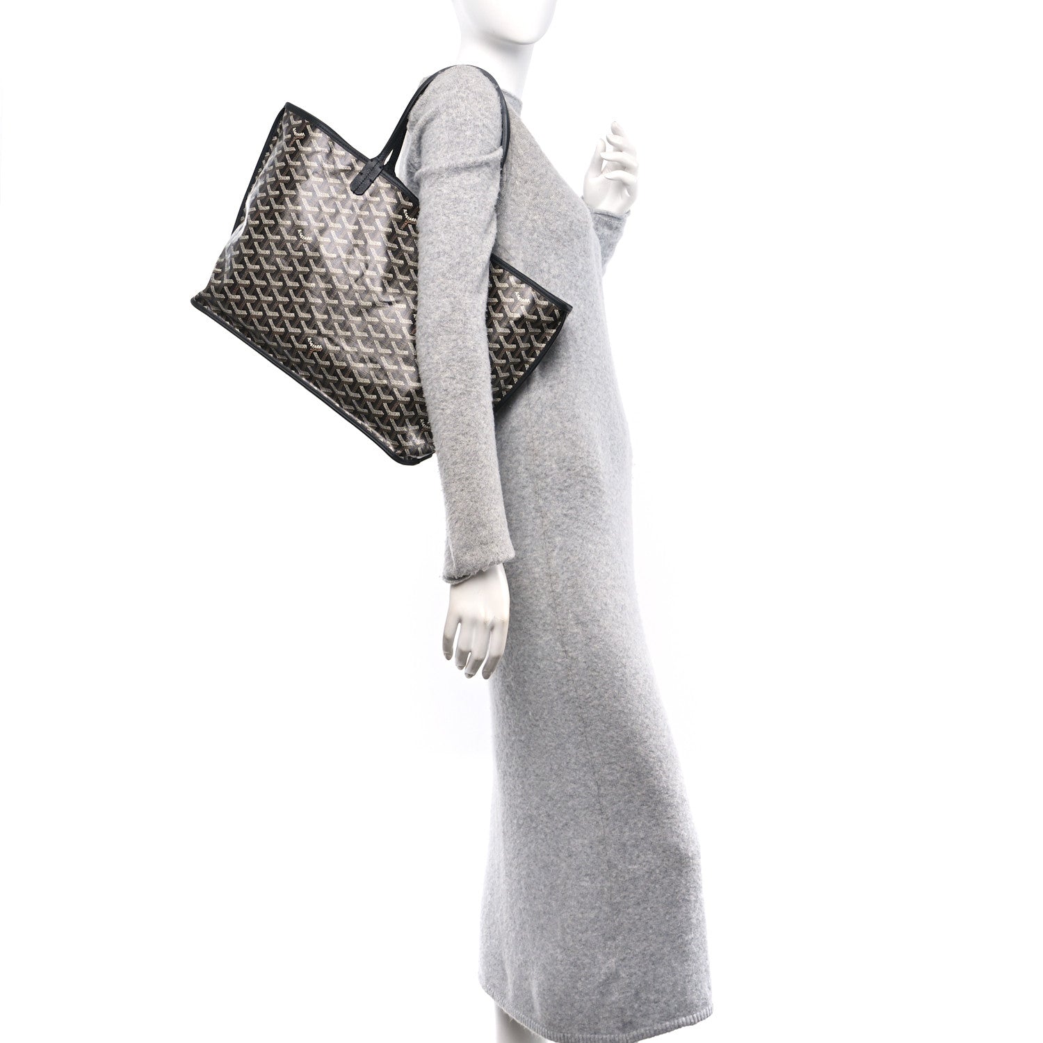 Goyard Goyardine Reversible Anjou PM Black 2 of 9