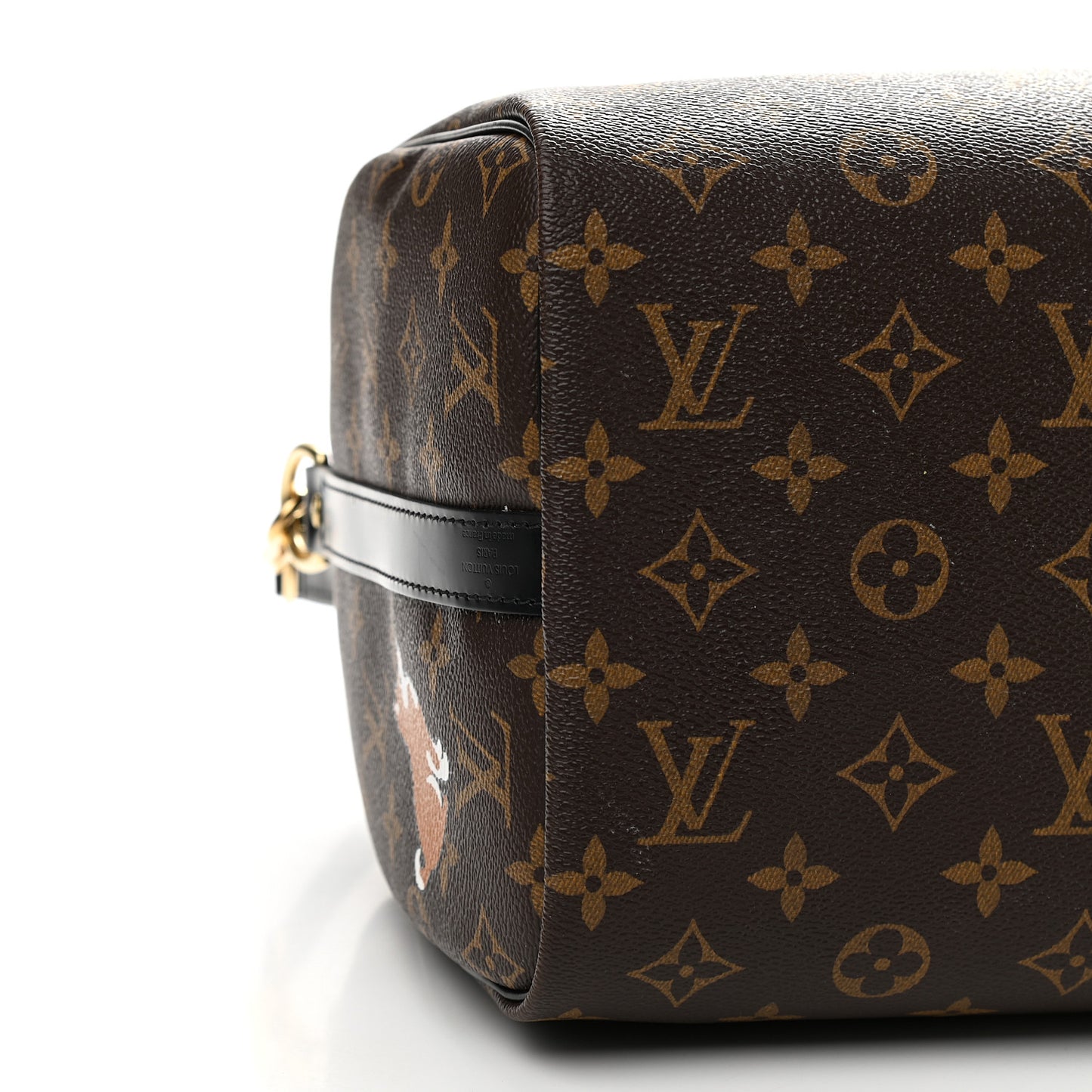 Monogram My World Tour Speedy Bandouliere 30 Black