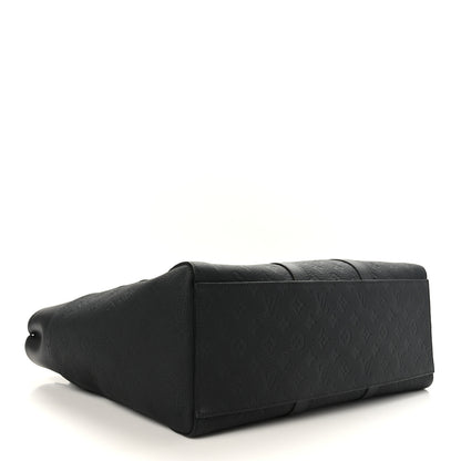 Louis Vuitton Taurillon Monogram Sac Plat 24H Black 4 of 8