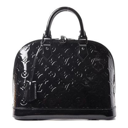 Louis Vuitton Vernis Alma PM Noir Magnetique 1 of 6