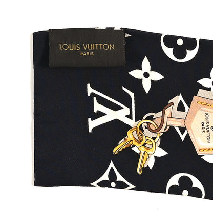 Louis Vuitton Silk Monogram Confidential Bandeau Black 4 of 4