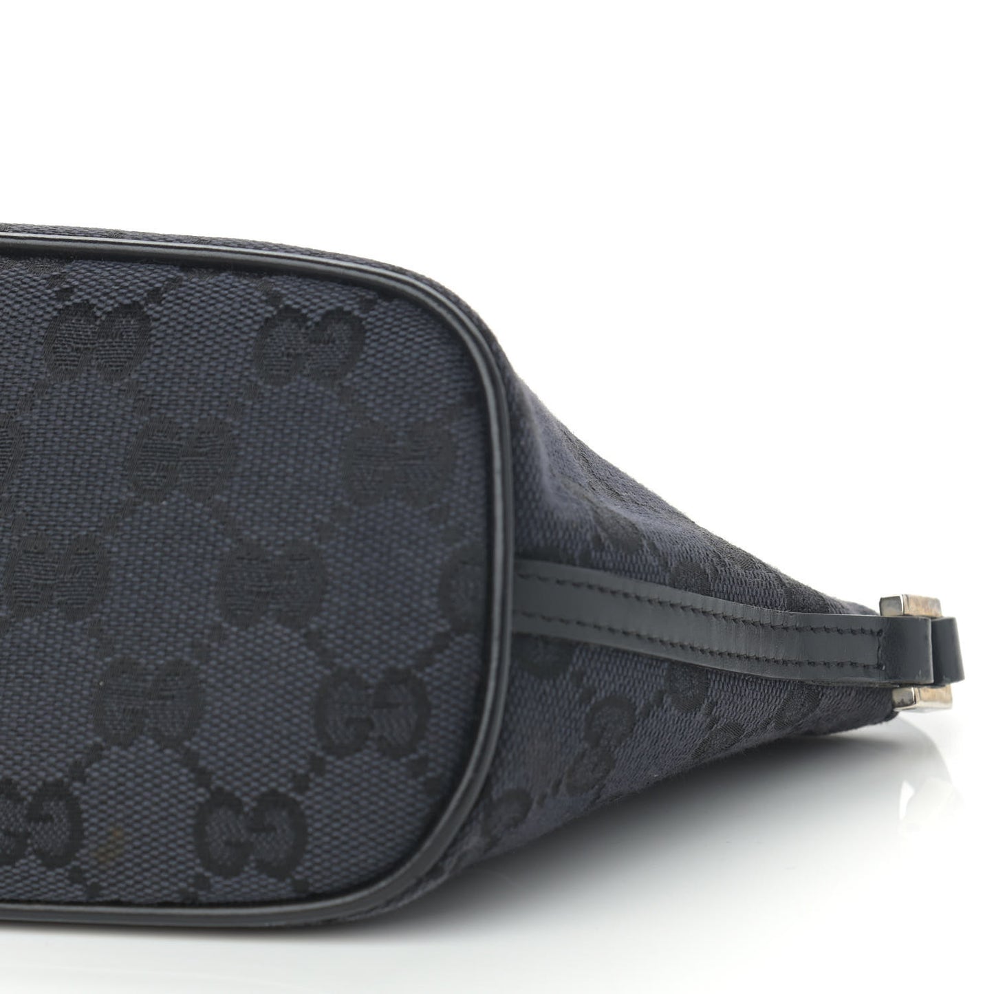 Monogram Web Boat Pochette Black