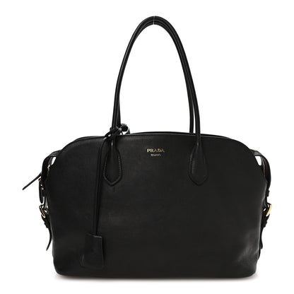 Prada Buffalo Large Signet Tote Bag Black 1 of 11