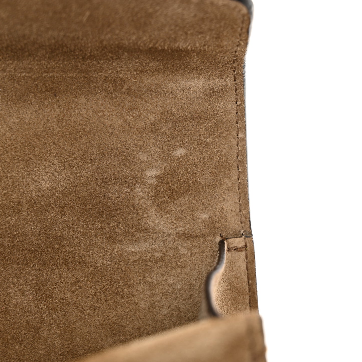 GG Supreme Monogram Suede Crystal Small Dionysus Shoulder Bag Beige Ebony Taupe