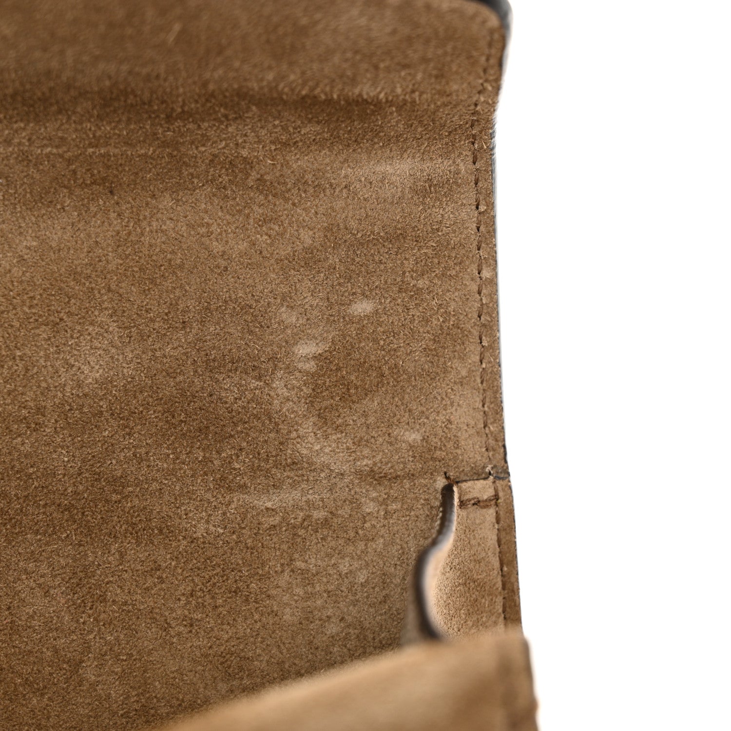 Gucci GG Supreme Monogram Suede Crystal Small Dionysus Shoulder Bag Beige Ebony Taupe 11 of 12