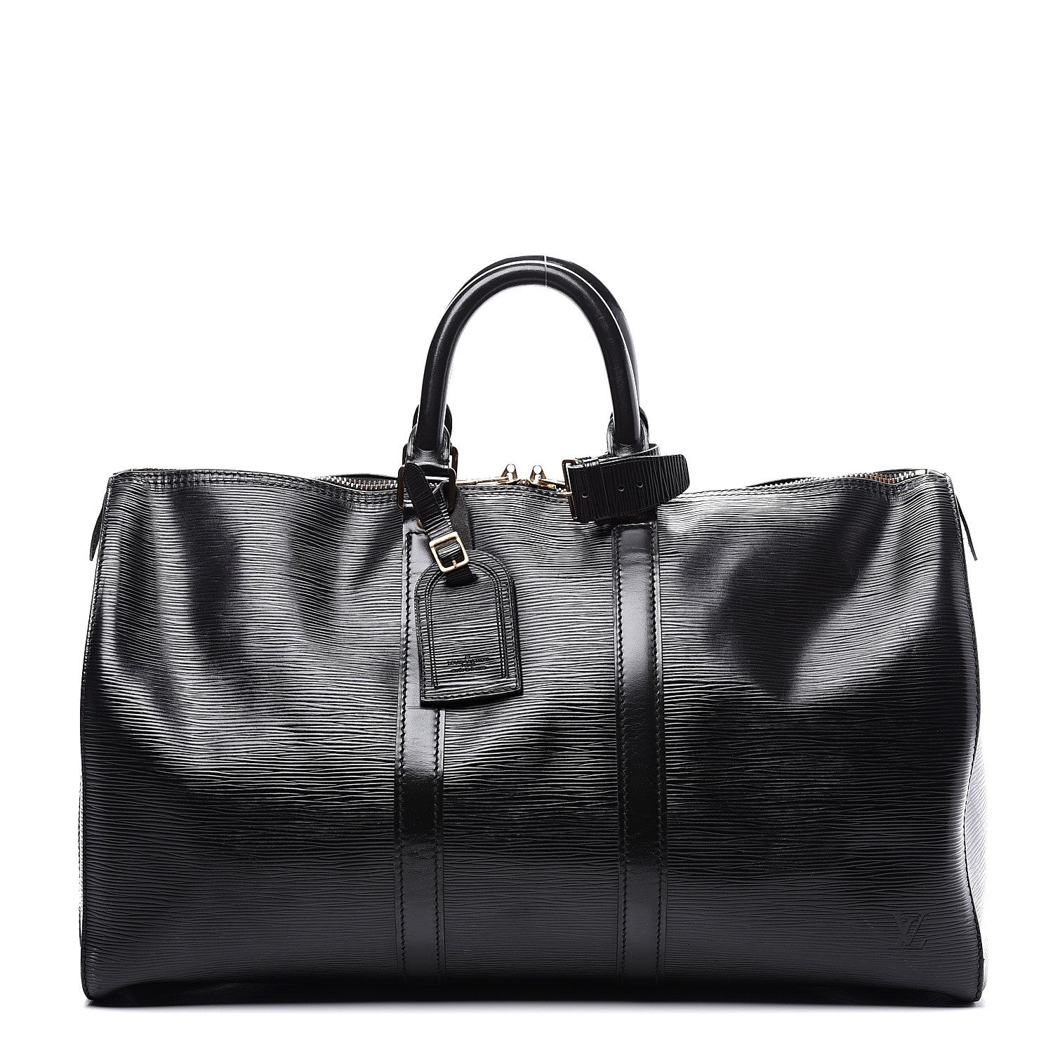 Louis Vuitton Epi Keepall 45 Black 1 of 12