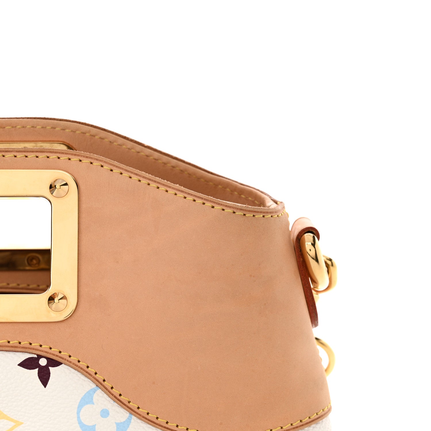 Louis Vuitton Monogram Multicolor Judy MM White 12 of 14