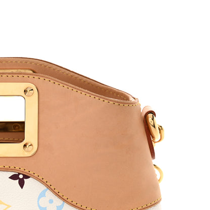Louis Vuitton Monogram Multicolor Judy MM White 12 of 14