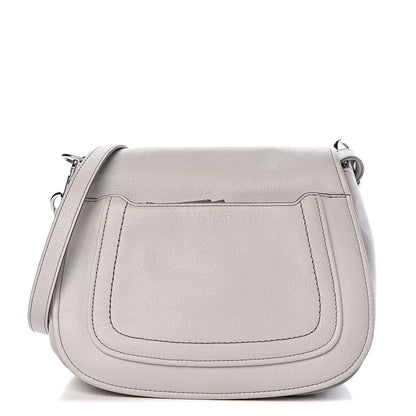 Marc Jacobs Calfskin Empire City Messenger Crossbody Light Grey 1 of 13