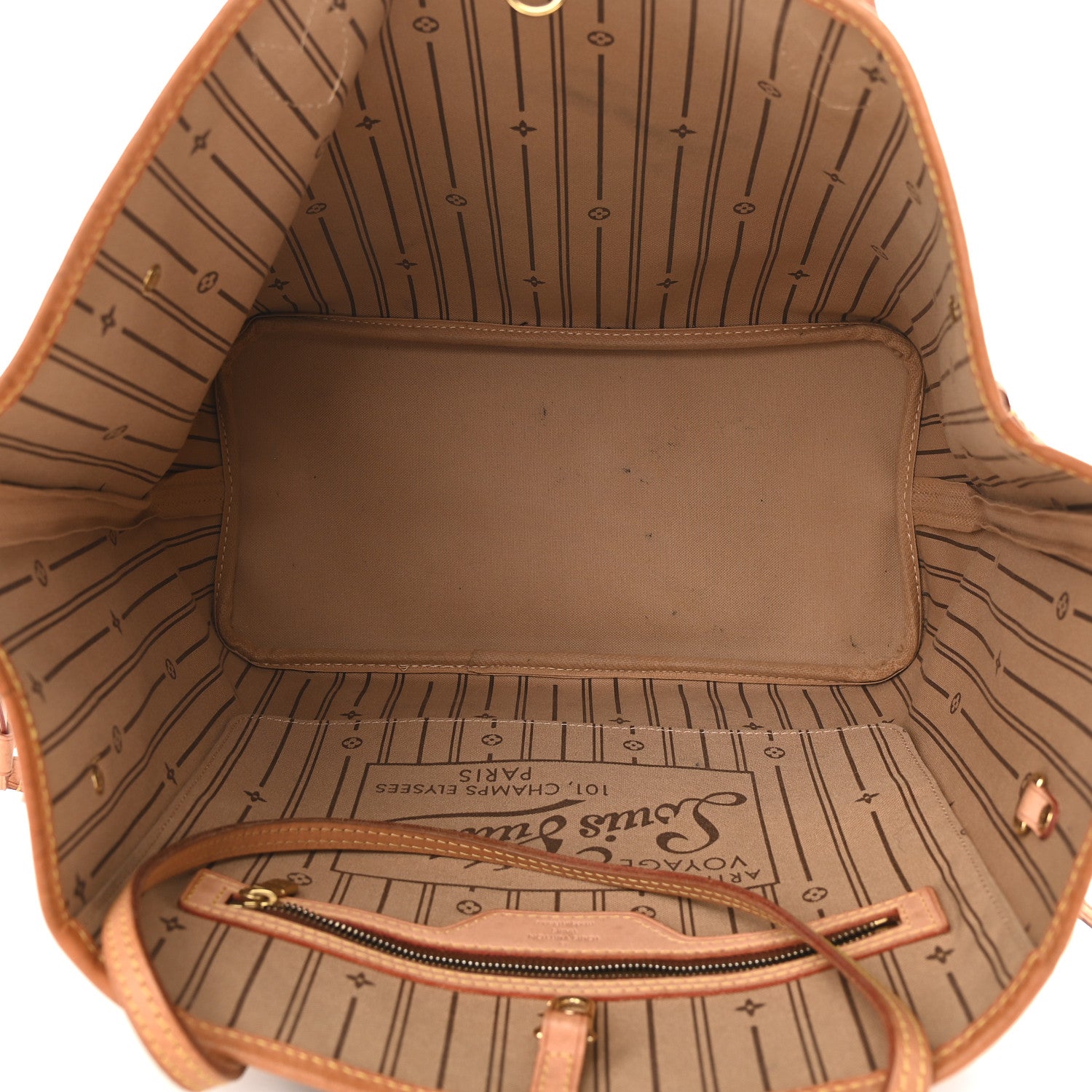Louis Vuitton Monogram Neverfull MM 5 of 9