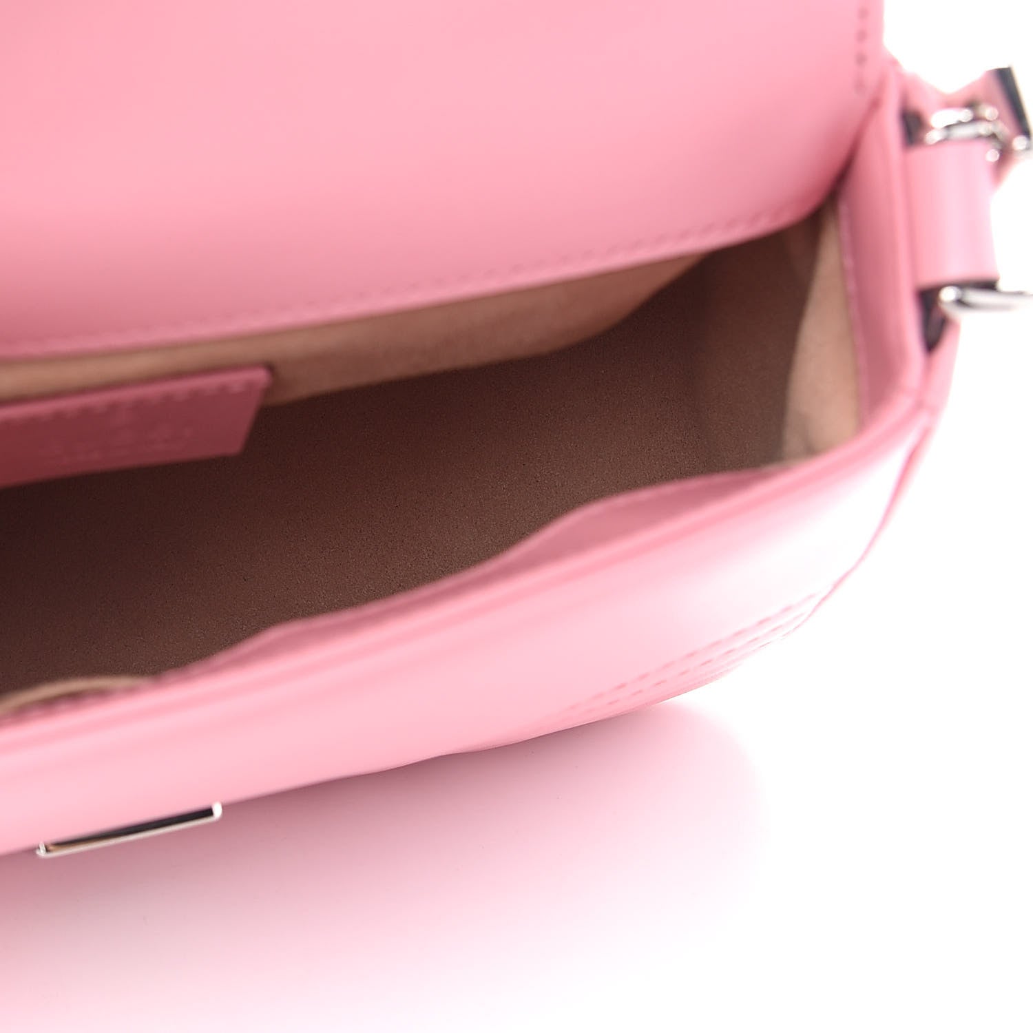 Gucci Calfskin Matelasse Mini GG Marmont Top Handle Shoulder Bag Wild Rose 5 of 9