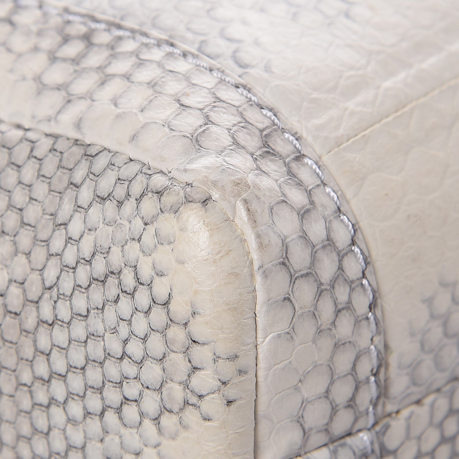 Christian Louboutin Watersnake Hardwick Small Sweet Charity Shoulder Bag Roccia 12 of 13