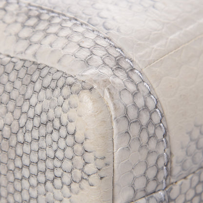 Christian Louboutin Watersnake Hardwick Small Sweet Charity Shoulder Bag Roccia 12 of 13