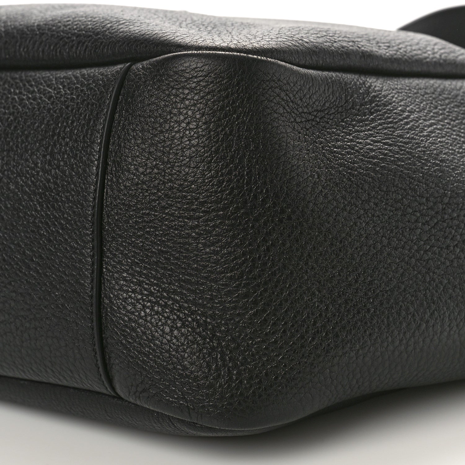 Saint Laurent Grained Deerskin Bea Tote Black 8 of 8