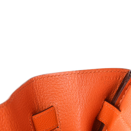 Hermes Epsom Birkin 35 Orange 9 of 11
