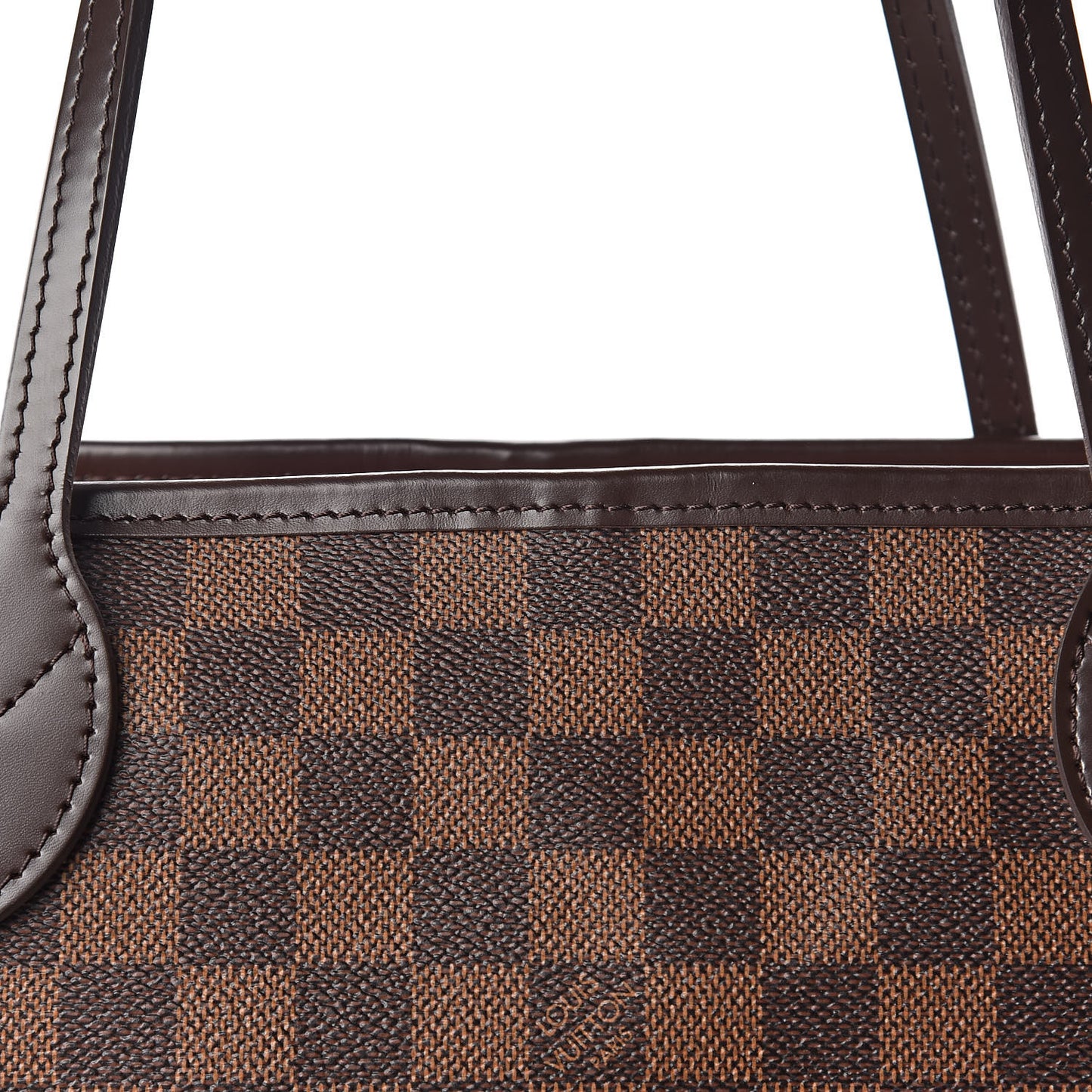 Damier Ebene Neo Neverfull MM Rose Ballerine
